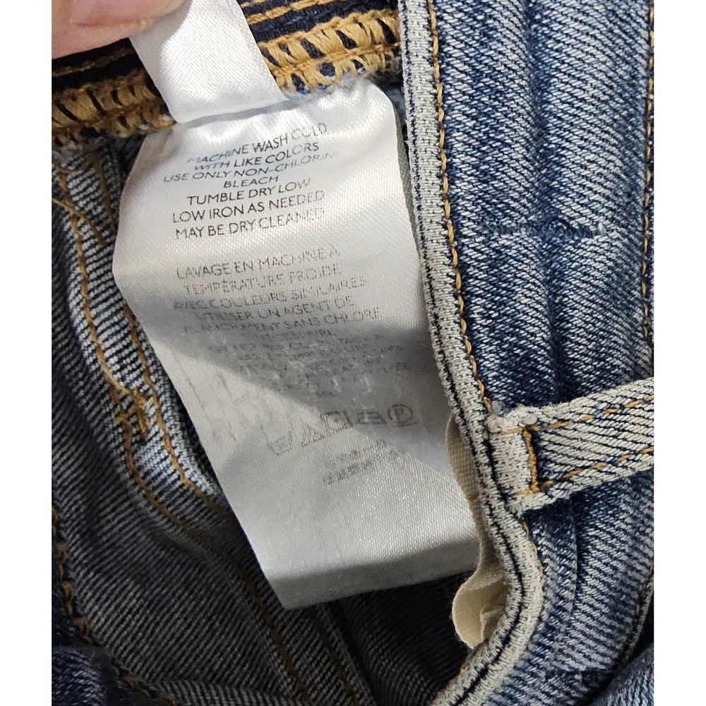 Free People‎ Jeans 27 Sierra NEW Skinny Jegging Raw Hem Stretch Blue High Rise - Picture 7 of 8